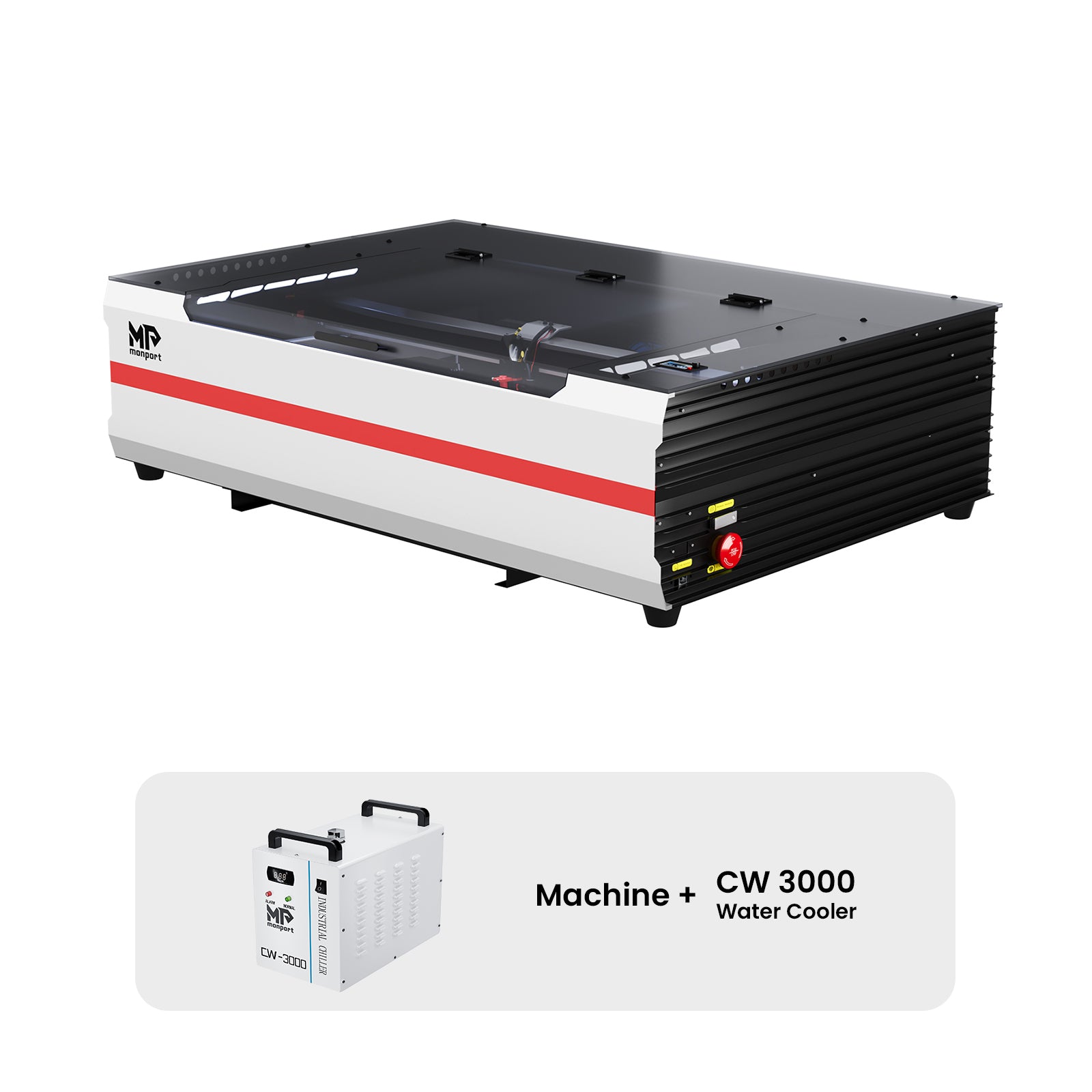 Monport Reno65 65W Desktop CO2 Laser Engraver & Cutter (24“X 16“) with brand new Assisted Auto Focus