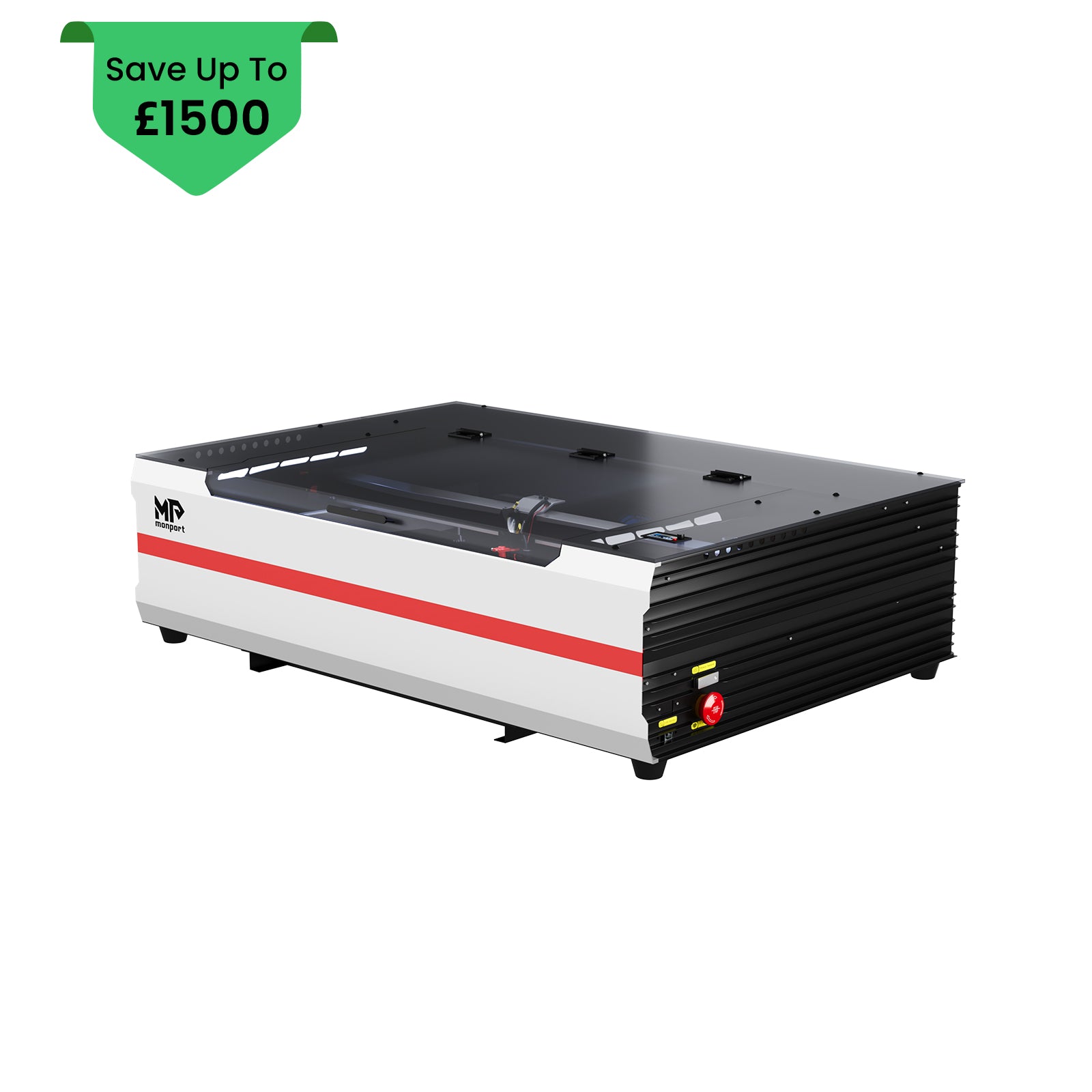 Monport Reno65 65W Desktop CO2 Laser Engraver & Cutter (24“X 16“) with brand new Assisted Auto Focus