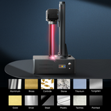 Monport GA 50W Integrated Fiber Laser Engraver & Marking Machines with Auto Focus