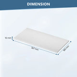Monport Initial Effect Filter Cotton for 220W Smoke Purifier, 10 Pcs