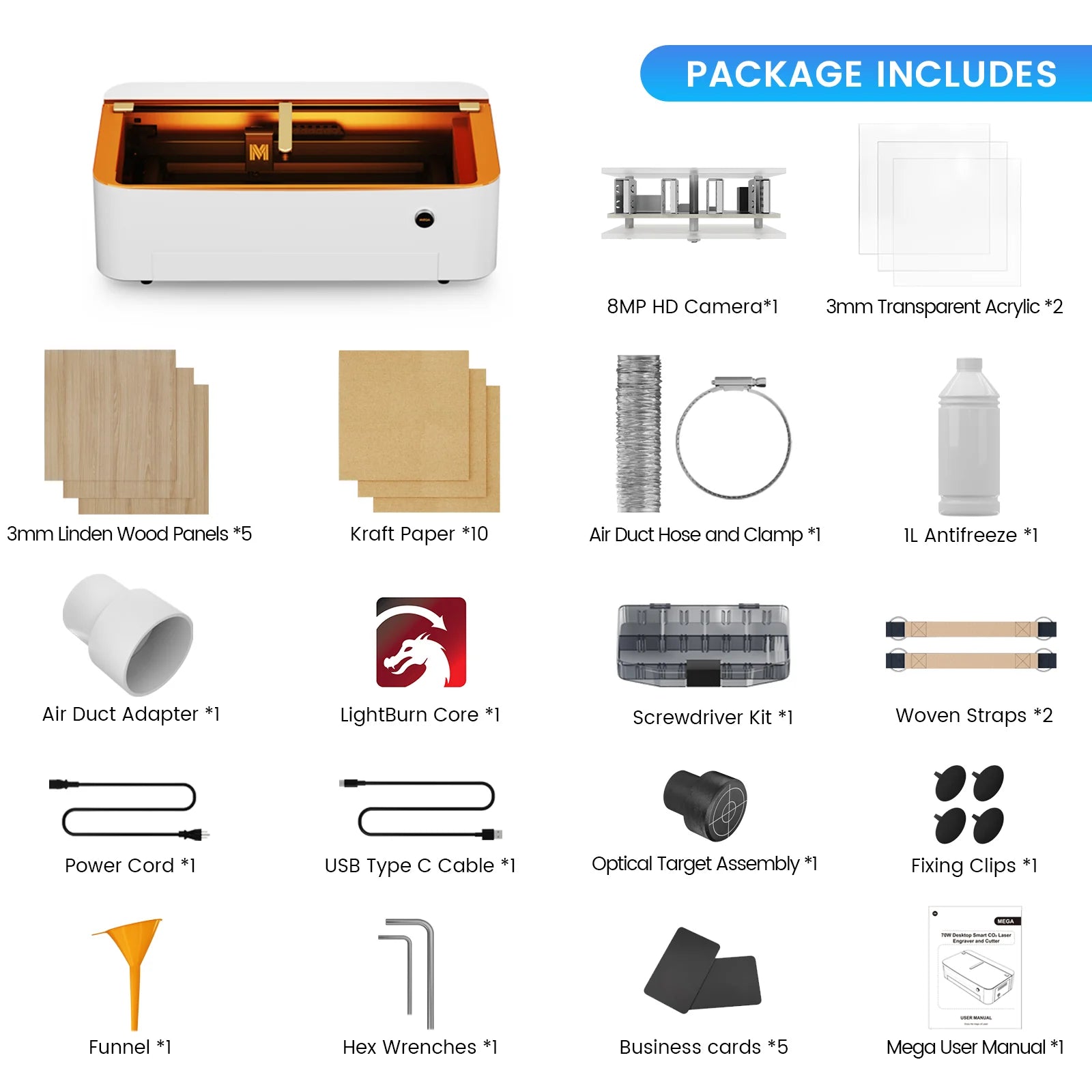 Monport Mega Lite: The World's Premier 70W Desktop Engraving Machine With Lightburn Core