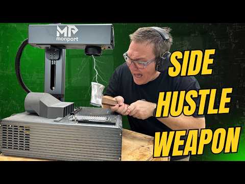 Monport GM 60W Pro Integrated JPT MOPA Fiber Laser Engraver & Marking Machine with AutoFocus
