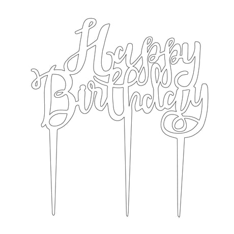 Happy Birthday Sign-File