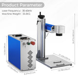Monport 50W (7.9" x 7.9") Fiber Laser Engraver & Marking Machine with FDA Approval